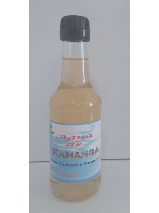 Agua de Kananga Maestros Ivaneric, Suerte y Prosperidad en botella cristal 250ml
