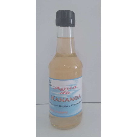 Agua de Kananga Maestros Ivaneric, Suerte y Prosperidad en botella cristal 250ml