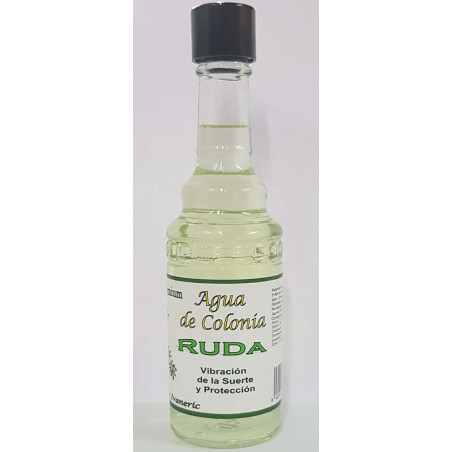 Agua de Ruda Maestros Ivaneric, Suerte y Protección, en botella cristal 250ml.
