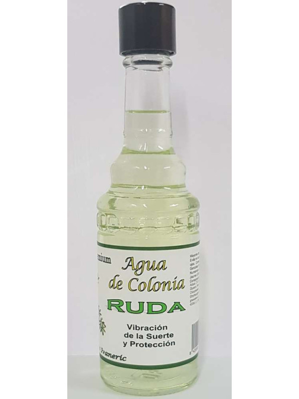 Agua de Ruda Maestros Ivaneric, Suerte y Protección, en botella cristal 250ml.
