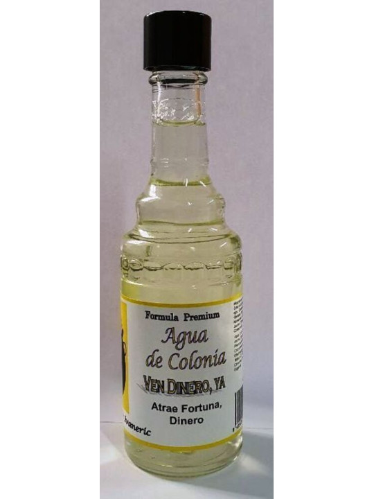 Agua de Ven Dinero Maestros Ivaneric, Atraer Dinero Fortuna, en botella cristal 250ml
