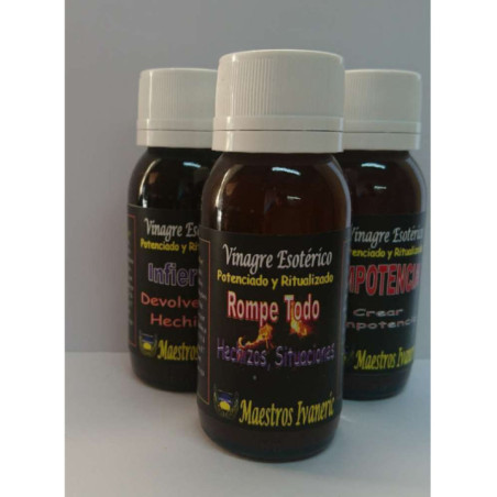 Vinagre Artesanal Rompe Todo. 60ml