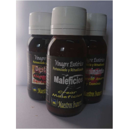 Vinagre Artesanal Maleficios, Crear maleficios 60ml