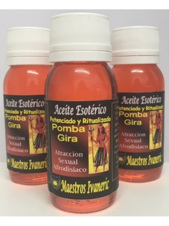 Aceite de Propósito Natural Pomba Gira 60ml