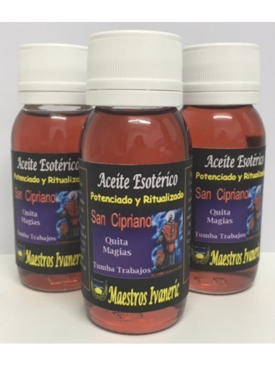 Aceite de Propósito Natural San Cipriano, Tumba Trabajos 60ml