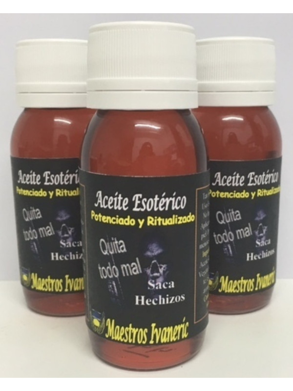 Aceite de Propósito Natural Anula Todo Mal 60ml