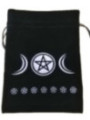Bolsa Guarda Tarot negra. 18cm X 13cm