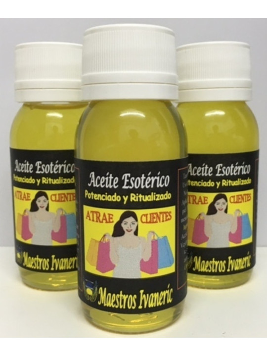 Aceite de Propósito Natural Atrae Clientes 60ml