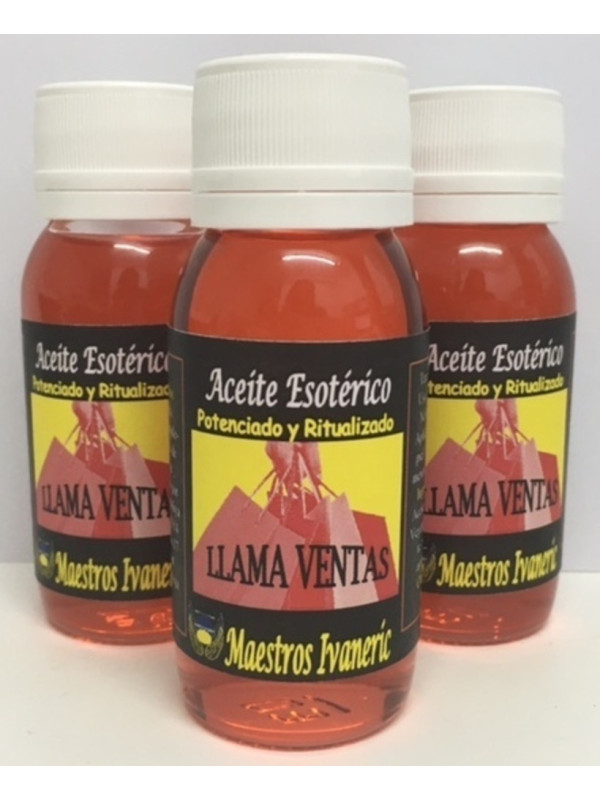 Aceite de Propósito Natural Llama Ventas 60ml