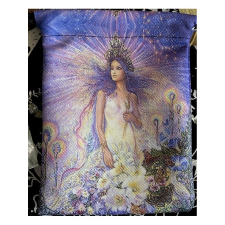 Bolsa Guarda Tarot Virgo. 18cm X 14cm