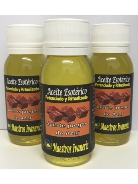 Aceite de Propósito Natural Suerte Juegos de Azar 60ml
