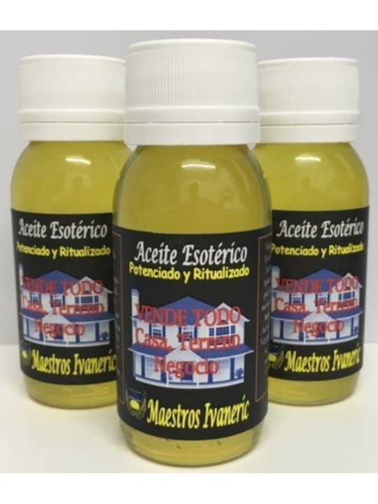 Aceite de Propósito Natural Vende Todo, Casa Negocio 60ml