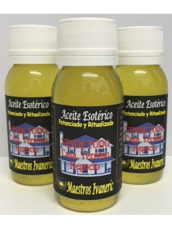 Aceite de Propósito Natural Vende Todo, Casa Negocio 60ml