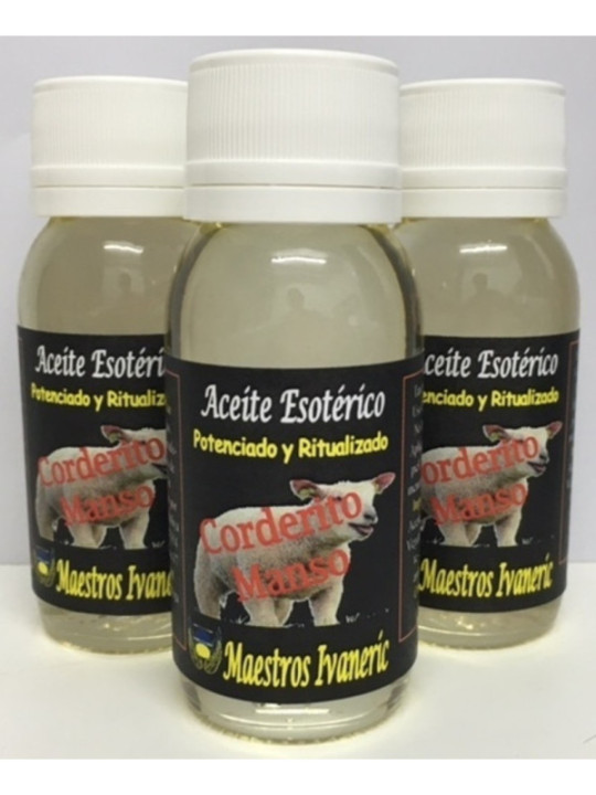 Aceite de Propósito Natural Corderito Manso 60ml