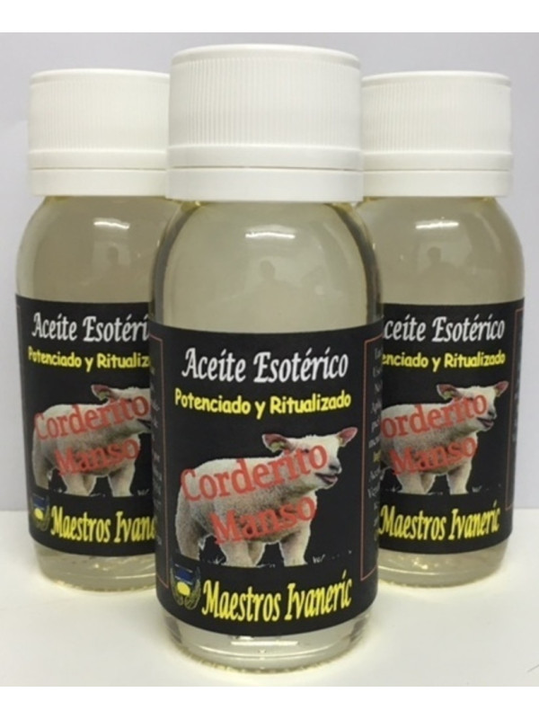 Aceite de Propósito Natural Corderito Manso 60ml