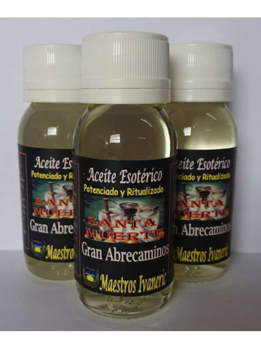 Aceite de Propósito Natural Santa Muerte, Gran Abre caminos 60ml