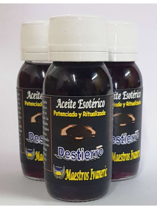 Aceite de Propósito Artesanal Destierro 60ml