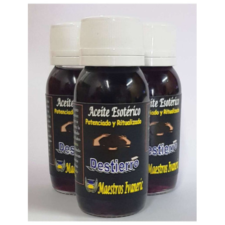 Aceite de Propósito Artesanal Destierro 60ml