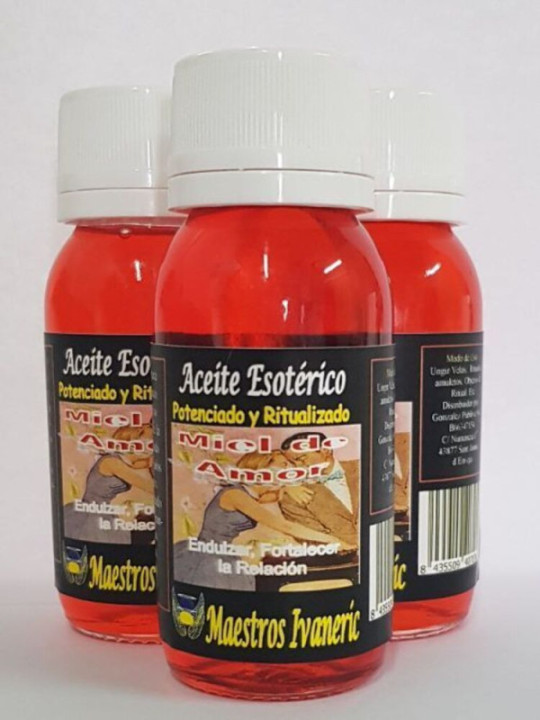 Aceite de Propósito Artesanal Miel de Amor 60ml