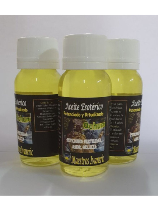 Aceite de Propósito Natural Ochum, Amor, Fertilidad, Belleza 60ml