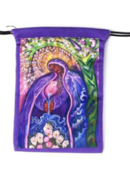 Bolsa Guarda Tarot Virgen. 18cm X 14cm