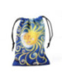 Bolsa Guarda Tarot Sol Luna Sonriente. 18cm X 14cm