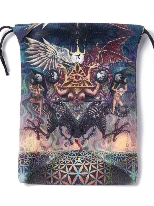 Bolsa Guarda Tarot. 18cm X 14cm
