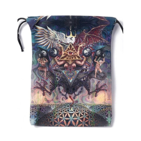 Bolsa Guarda Tarot. 18cm X 14cm