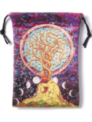 Bolsa Guarda Tarot Raíces. 18cm X 14cm