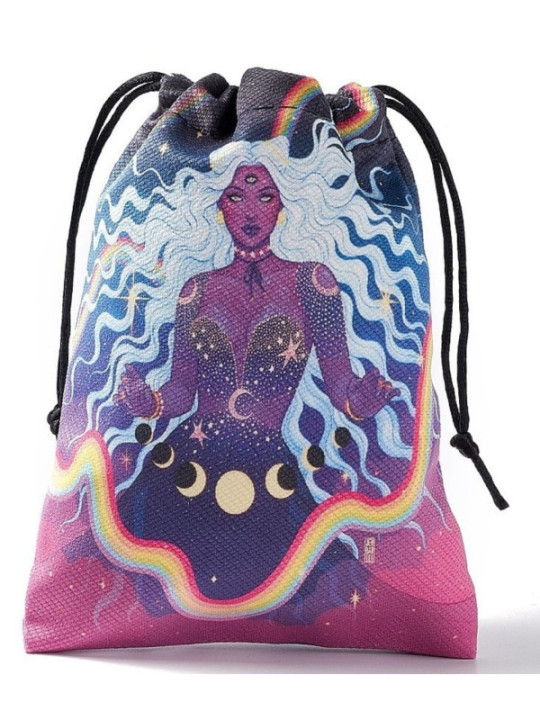 Bolsa Guarda Tarot Madre Luna. 18cm X 14cm