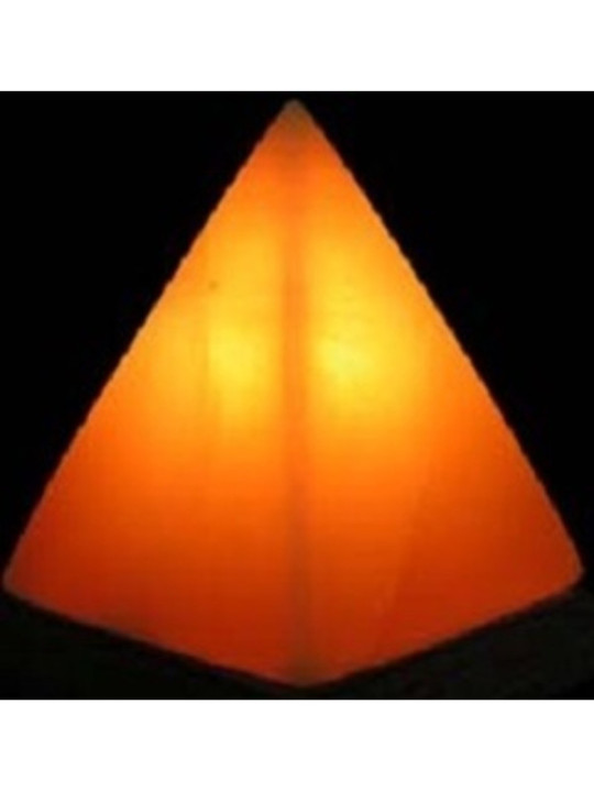 Lampara Artesanal de Sal del Himalaya Pirámide, de 2 a 4 Kg