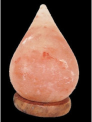 Lampara Artesanal de Sal Forma Gota, de 2 a 4 Kg