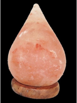 Lampara Artesanal de Sal Forma Gota, de 2 a 4 Kg