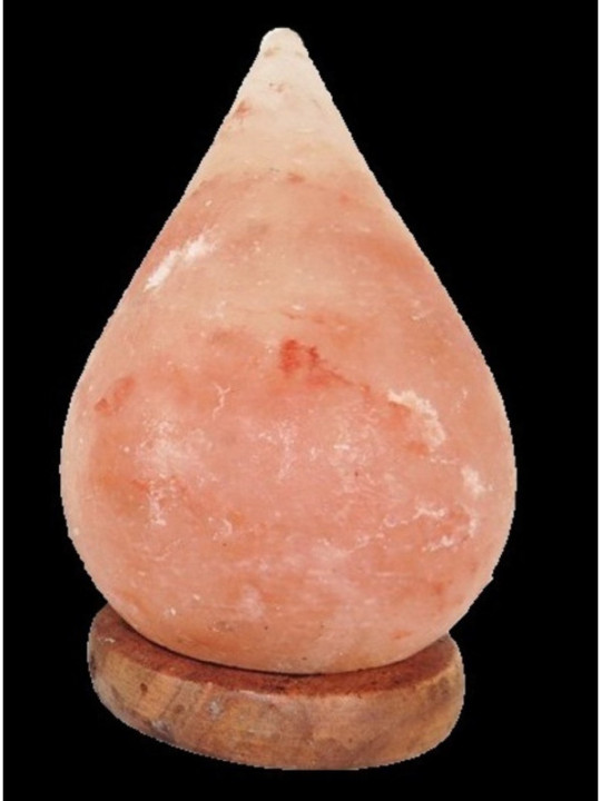 Lampara Artesanal de Sal Forma Gota, de 2 a 4 Kg
