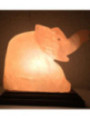 Lámpara Artesanal de Sal Elefante de 20x20 cm