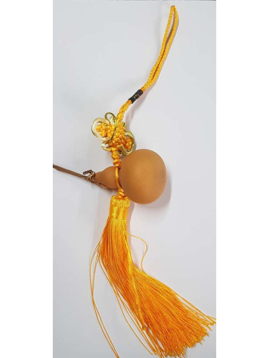 Colgador con Calabaza Natural. 30cm