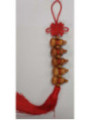 Colgador con Calabazas de Madera de Perú . 35cm