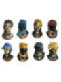 Imán de Resina Figuras Africanas, 8.5 x 5.5(figura Aleatoria)