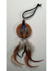Colgador de Coche  Símbolo de Plumas 5cm