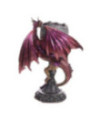 Cáliz Portavela Dragón Lila Rojizo, Leyenda Oscura
