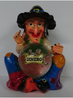 Bruja del Dinero de Resina
