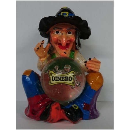 Bruja del Dinero de Resina