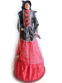 Bruja con Luz, Sonido y Movimiento 155cm