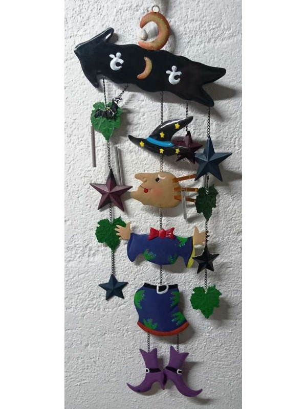 Móvil de Metal Bruja 80cm