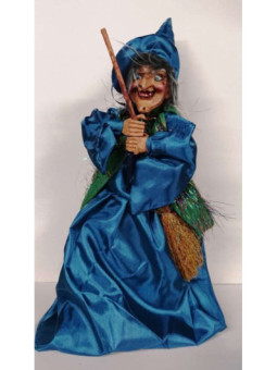 Bruja Azul Andadora con Luz y Sonido 30cm