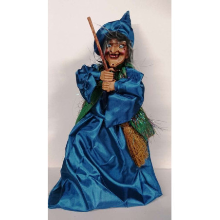 Bruja Azul Andadora con Luz y Sonido 30cm