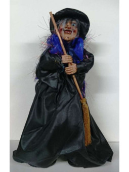 Bruja Negra Andadora con Luz y Sonido 30cm