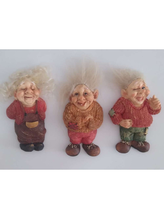 Imán Troll de Resina. Figuras Aleatorias