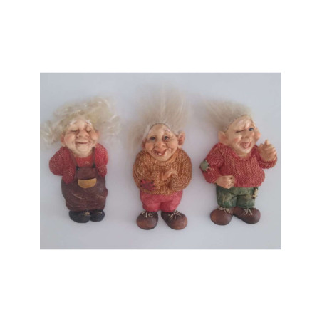 Imán Troll de Resina. Figuras Aleatorias