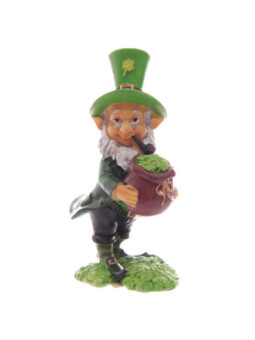 Enano de la Suerte Irlandés, 9 cm de alto x 11 cm de ancho